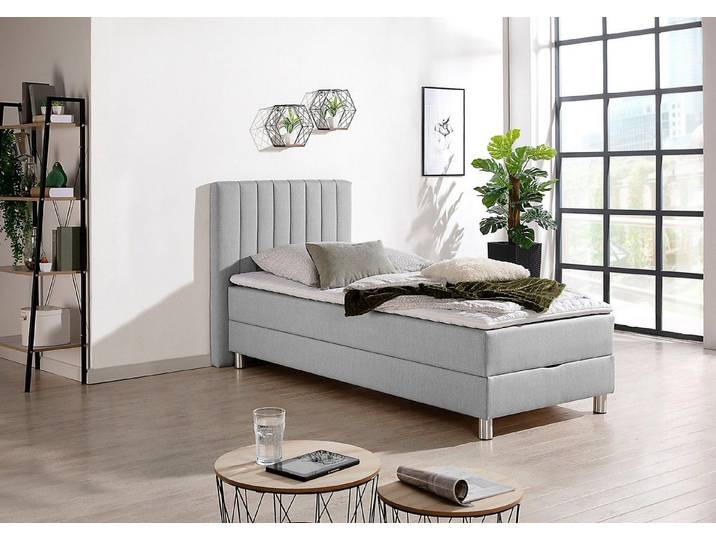 Maintal Boxbett, mit Bettkasten und Kaltschaum-Topper