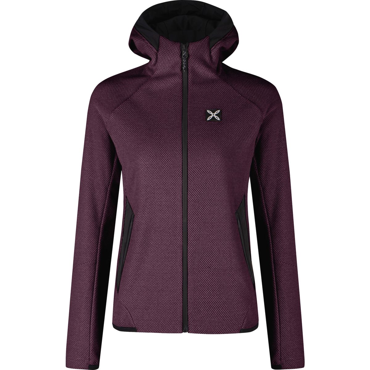Montura Argo Hooded Maglia Woman vinaccia (14) S MMAC48W-6002-14-S