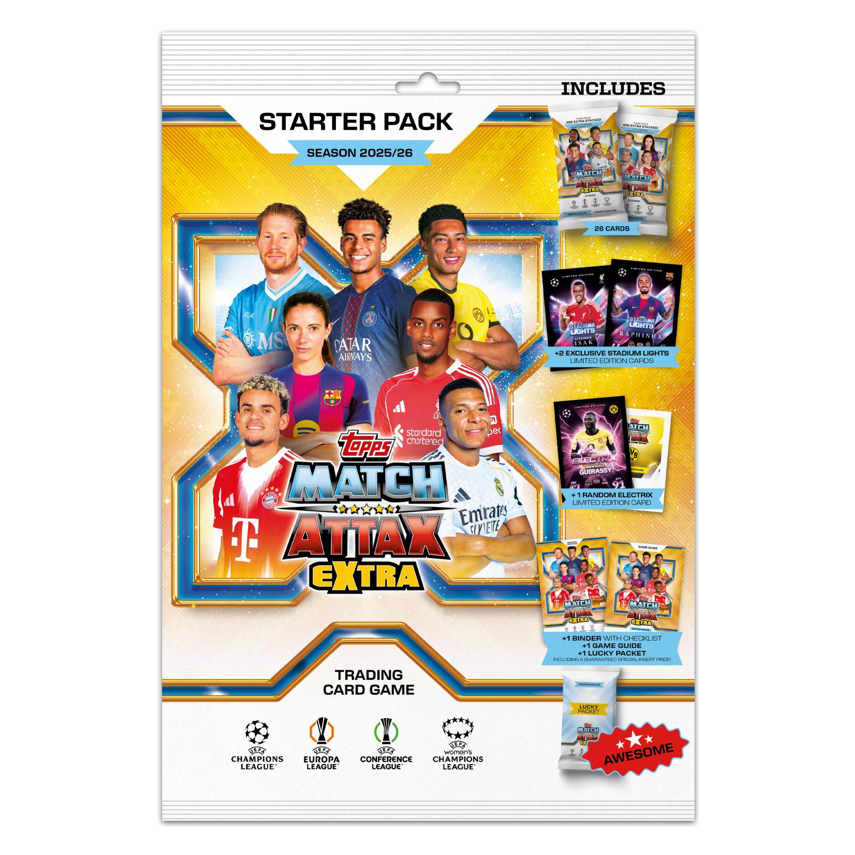 Topps - Match Attax Champions League EX Starter Pack (UCLMAEXT26-02) (Englisch) (UCLMAEXT26-02)