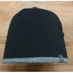 Icebreaker Pocket Hat Mütze - OS - Black/Gritstone HTHR