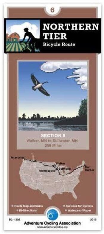 Northern Tier - Bicycle Route Section 6   Adventure Cycling Association