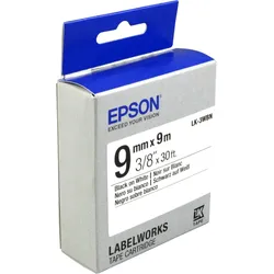 Epson Schriftband LK-3WBN schwarz auf weiß 9mm x 9m