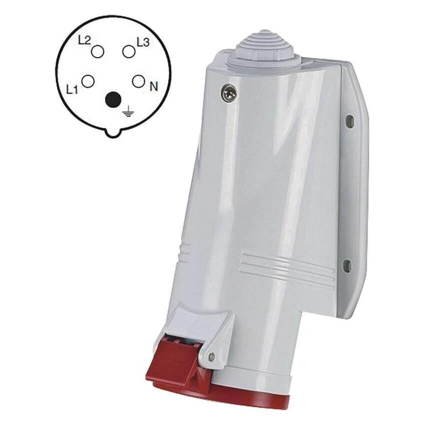 Scame Anbaudose CEE 5pol/16A/400V IP44 (8001636231457)