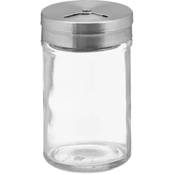 Relaxdays Gewürzstreuer, Pfeffermühle + Salzmühle, Transparent