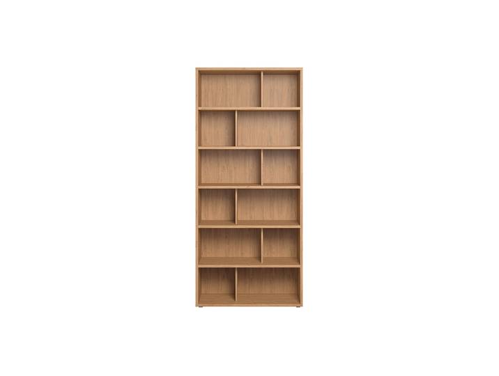 Bibliothèque design finition bois clair chêne L92 cm EPURE