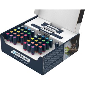 Schneider Layoutmarker Paint-It 040 Twinmarker, Set 1, farbig sortiert, 52 Teile, 21 Stück