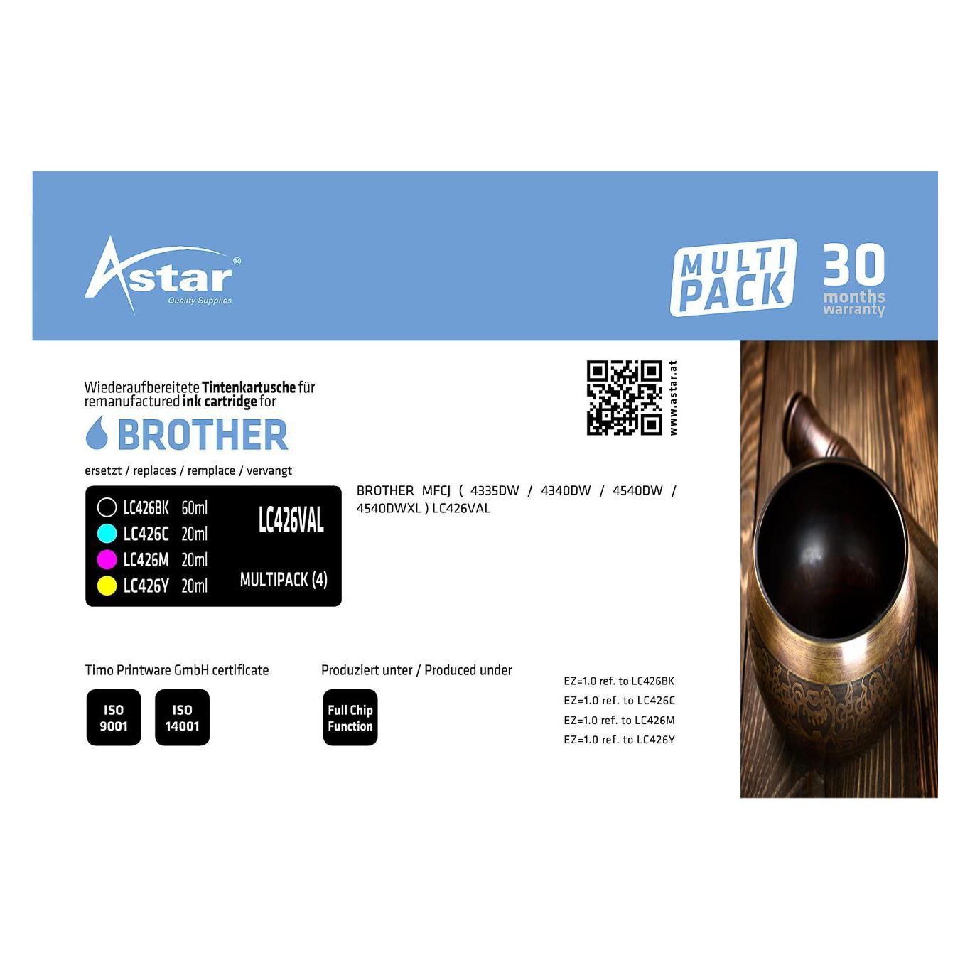Astar AS70825 BROTHER LC426VAL MFCJ (AS70825)