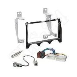 Hyundai Genesis ab 2013 Autoradio 2-DIN Einbaurahmen Radioblende+Adapterkabel...