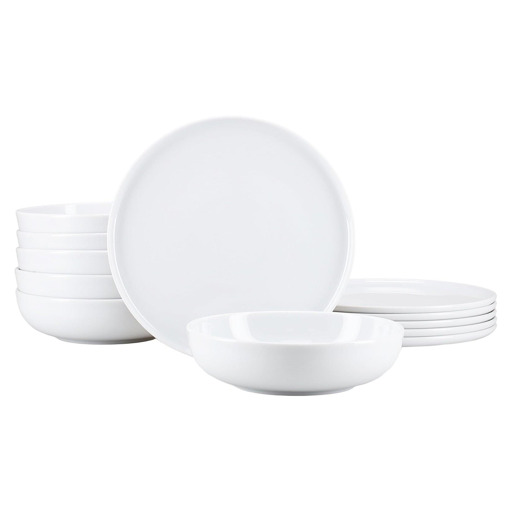 CreaTable - 25078, Session White - Tafelservice 12-tlg
