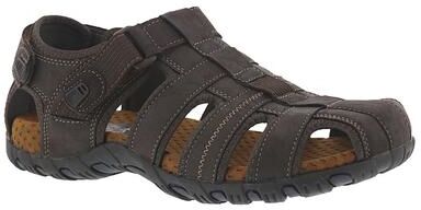 Nunn Bush Rio Bravo Fisherman Sandal - Mens 9 Brown Medium