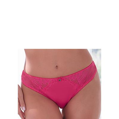 String S.OLIVER "Sophie", Damen, Gr. 40/42, pink, Spitze, Obermaterial: 88% Polyamid, 12% Elasthan, Unterhosen String, mit feiner Spitze