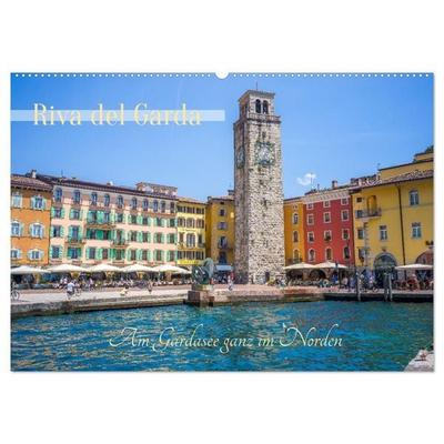 Riva del Garda - Am Gardasee ganz im Norden (Wandkalender 2027 DIN A2 quer), CALVENDO Monatskalender