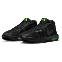 NIKE Lebron Witness VIII Basketballschuhe Herren 002 - black/white/volt 44.5