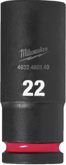 Milwaukee 22 mm 1/2" impact socket STD - 1pc (1/2") (MI4932480316)