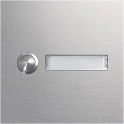 Elcom 1-Taster+Schild CZM-110