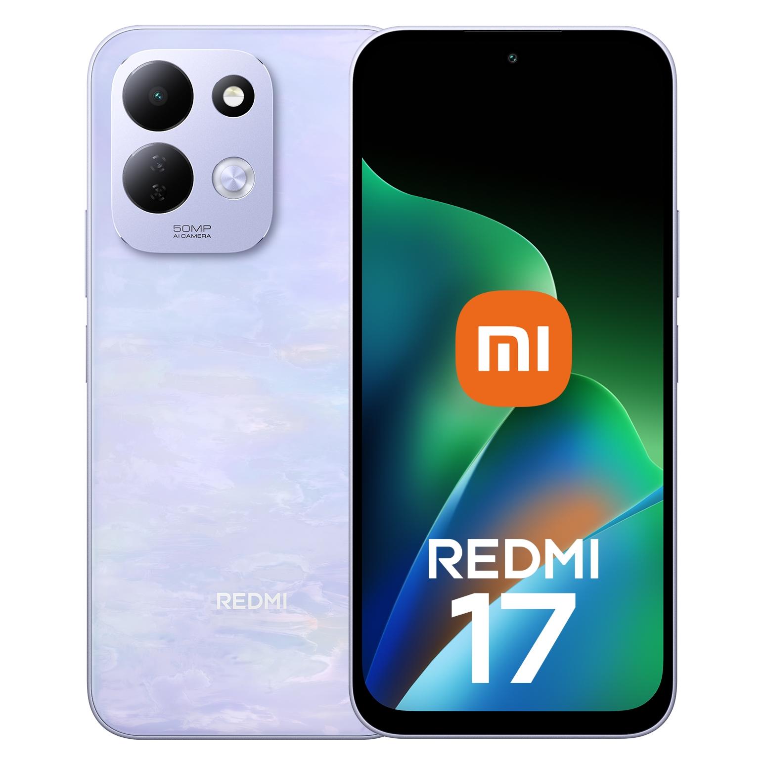 Xiaomi Redmi 17 4G Dual-SIM 4 GB RAM 256 GB - Lotus Purple (256 GB, Lotus Purple, Purple, 6.99", Dual SIM, 4G) (MZB0PHMEU)