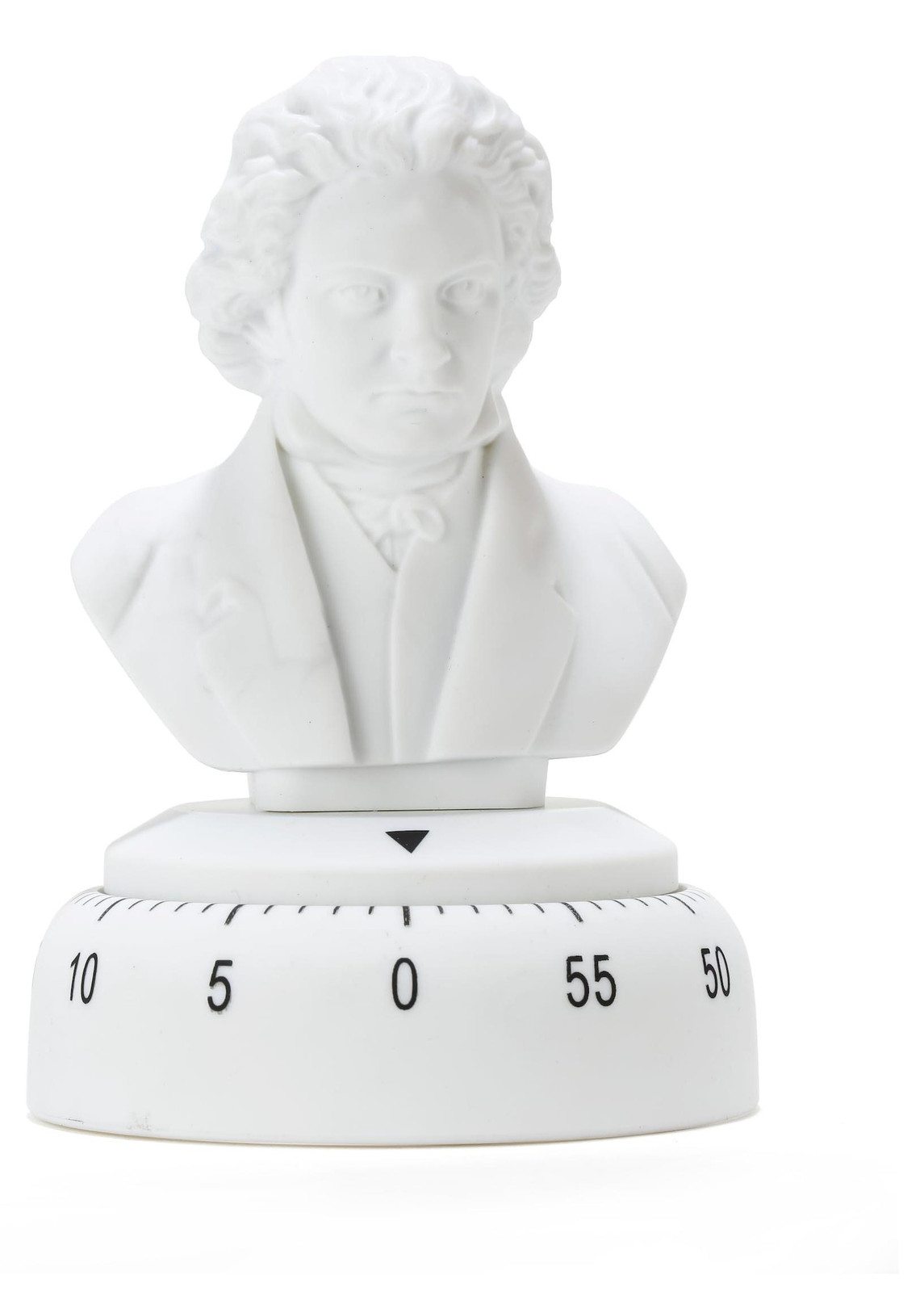 Dripio Keukentimer Beethoven-beeldje met Für Elise melodie, ABS-kunststof, Hoogte: 13,5 cm