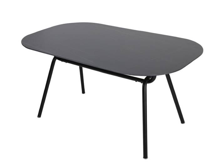 Esstisch 150 x 90 cm schwarz