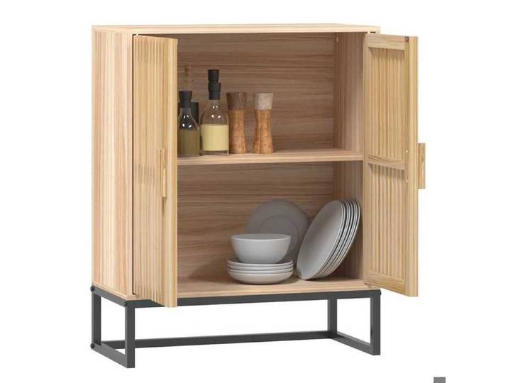 8127  Meuble rangement - Buffet - 60x30x75 cm - bois d'ingénierie - Capacité 70 kg et Capacité 10 kg