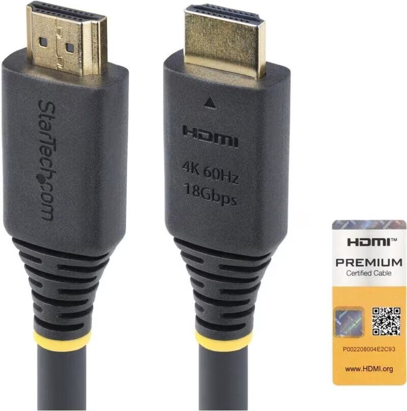 Startechcom Cable Hdmi 4k Startech 5m - Macho Negro Dsp0000040339 Talla Única Unisex