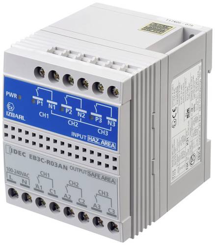 Idec EB3C-R03AN EB3C-R03AN Überwachungsrelais Anzahl Relais-Ausgänge: 3 Anzahl analoge Eingänge: 3