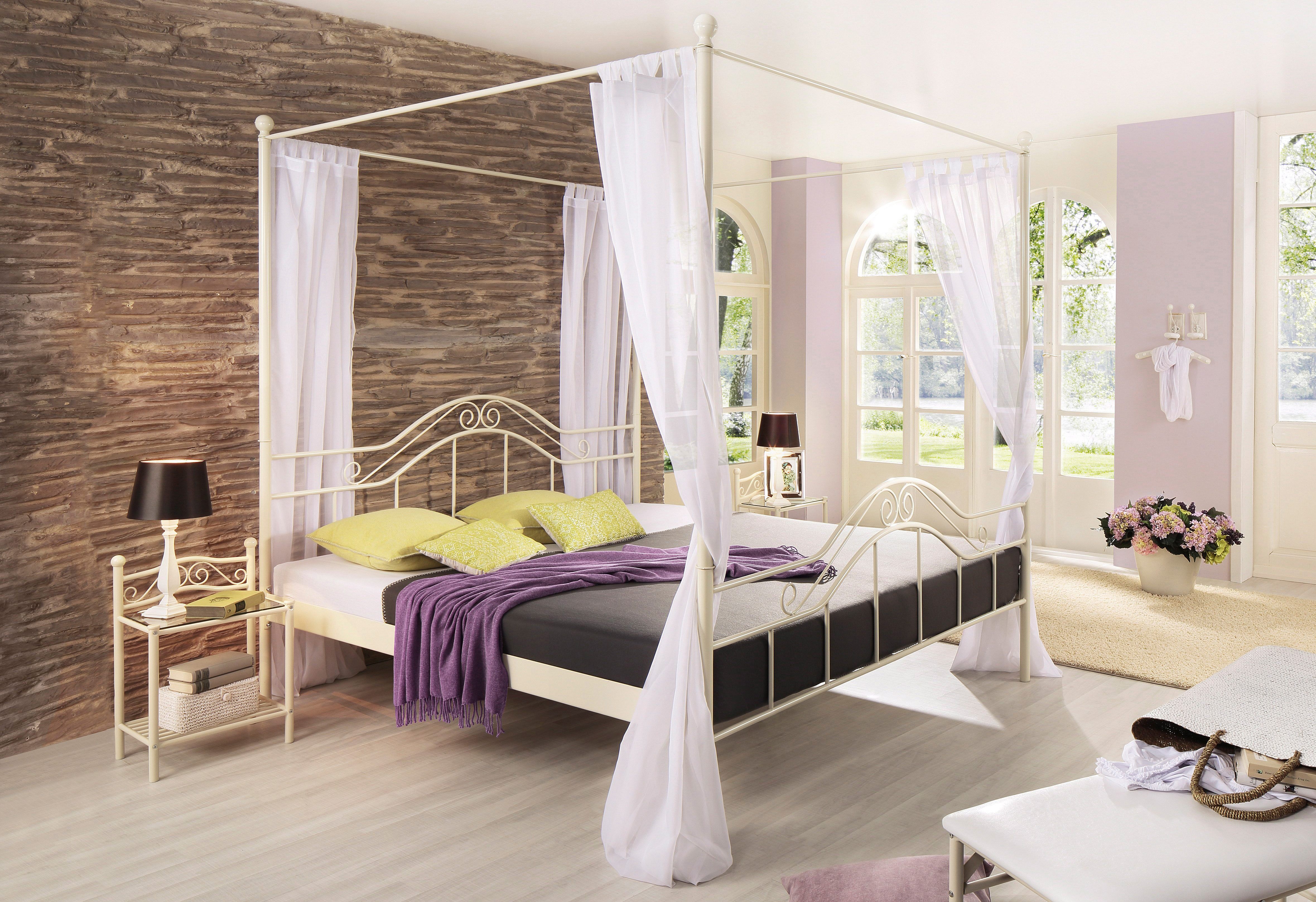 Bettaufsatz HOME AFFAIRE, beige (cremeweiß), B:180cm, Möbelaufsätze, Bettaufsatz cremeweiß B/H/T: 180cm