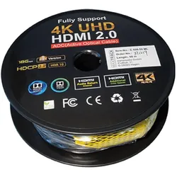 Transmedia HDMI (Typ A) — HDMI (Typ A) (50 m), Videokabel, Schwarz