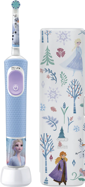 Oral-B Vitality Pro Kids Escova de Dentes Elétrica + Estojo Frozen