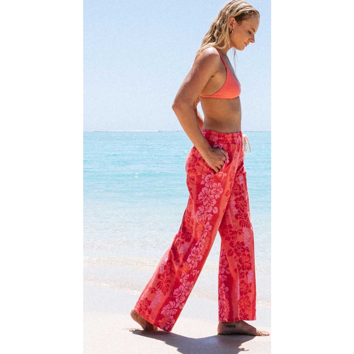 RipCurl Keepsakes Terry Pant watermelon (3156) S 05IWPA_3156_S