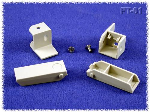 Hammond Electronics FT-01 Instrumenten-Gehäuse 30 x 10 x 10 ABS Grau