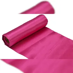 Creativery 36cm Tischband 9m Satinstoff Breites Satinband Dekostoff Nähen Dekorieren Basteln Tischläuferrolle Tischdeko Fuchsia