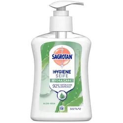 Seife Sagrotan Hygieneseife Aloe Vera 250 ml Dispenser Sanft zur Haut und Stark gegen Bakterien