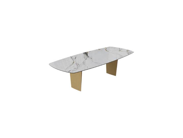 Designer Esstisch „Auguste“ aus Keramik, verschiedene Grössen Akante Design