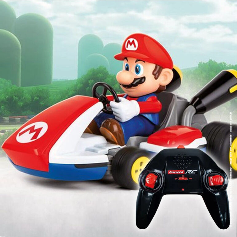 Voiture RC with sound 2.4GHz Mario Kart, Mario - Carrera
