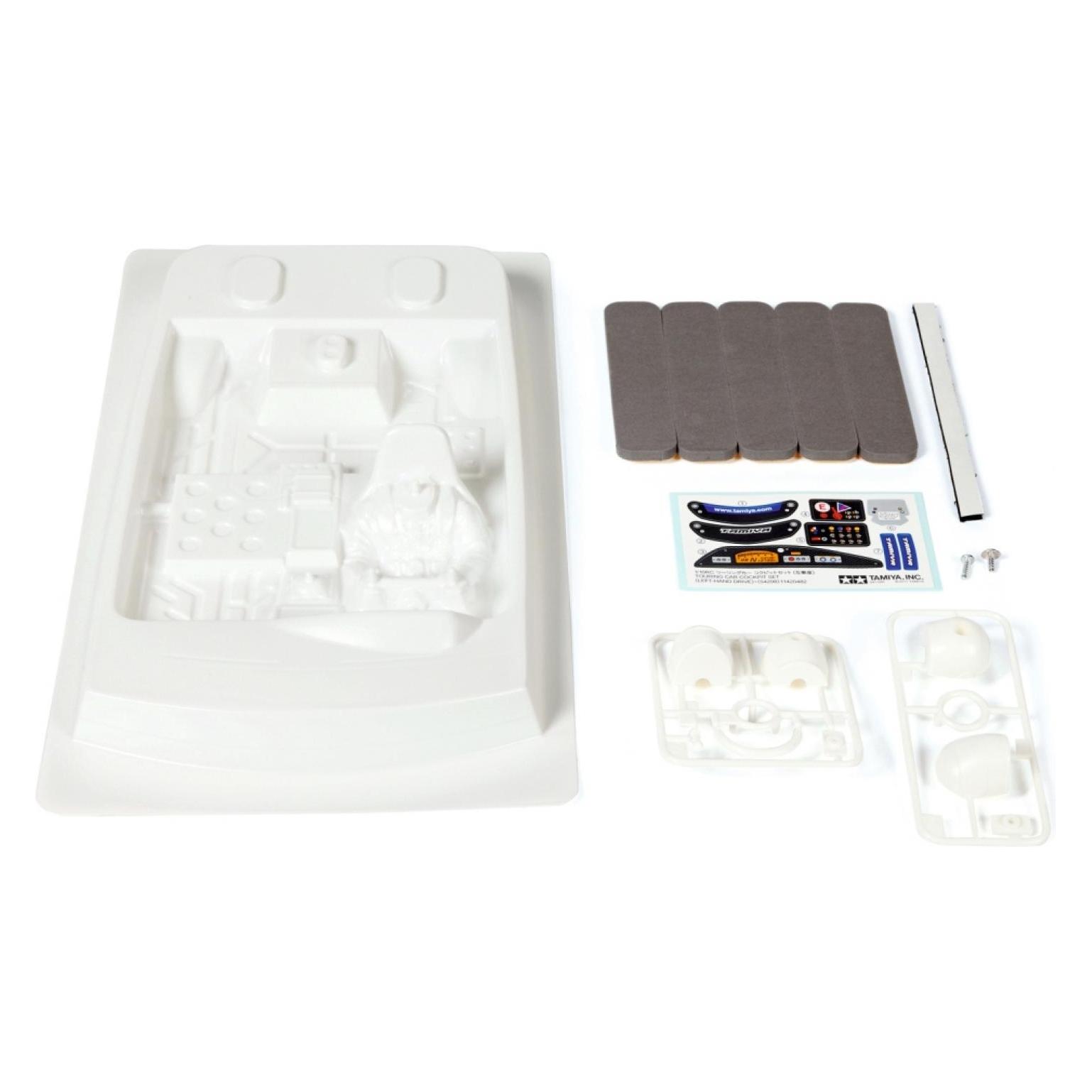 Tamiya Tourenwagen Cockpit Set Linkslenker 1:10 (300054298)