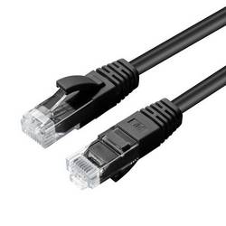 MicroConnect UTP510S RJ45 Patchkabel 10 m Schwarz 1 St.
