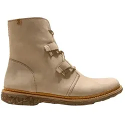 El Naturalista für Damen. 2547017S0005_039 Lederstiefeletten N5470 Angkor beige (38), Wohnung, Schnürsenkel, Lässig