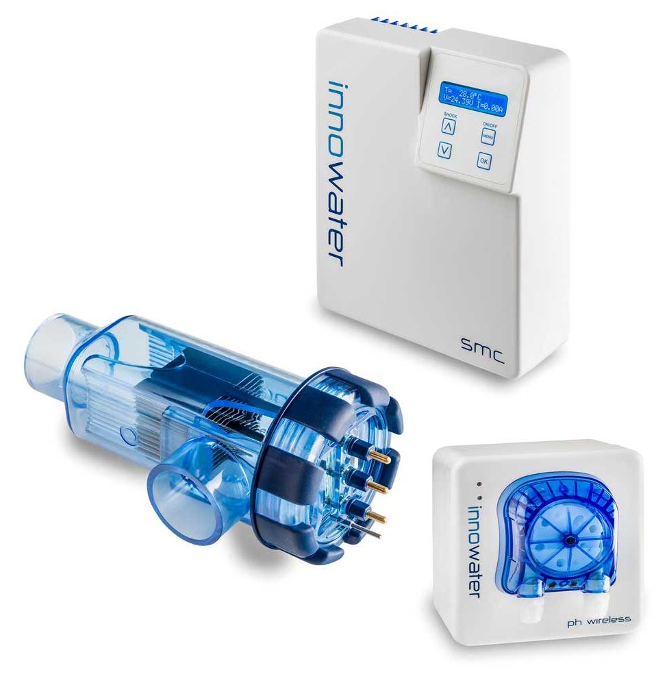 INNOWATER Salzwasser Elektrolysegerät SMC-20 pHw