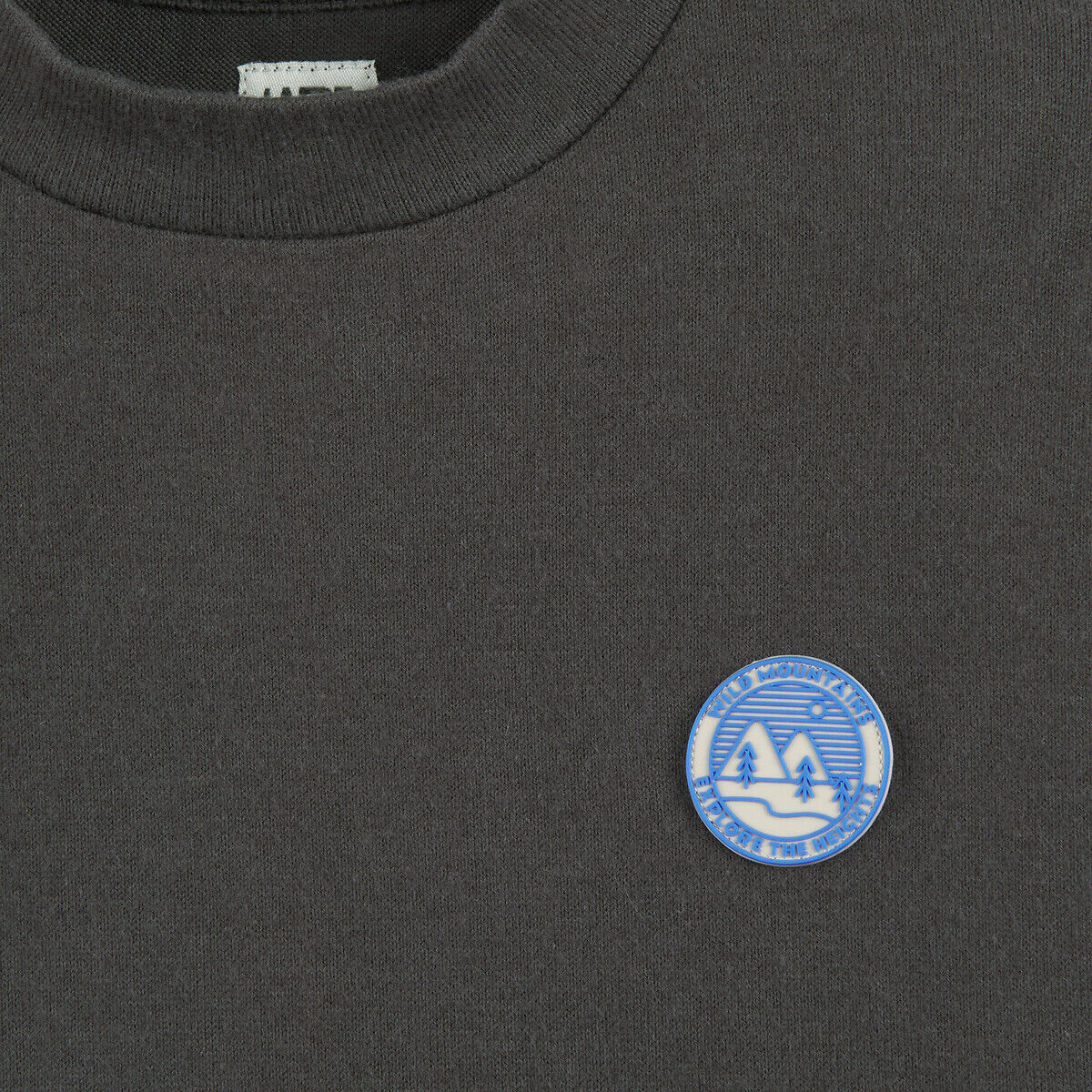LA REDOUTE COLLECTIONS T-shirt chaud, manches longues, avec badge poitrine