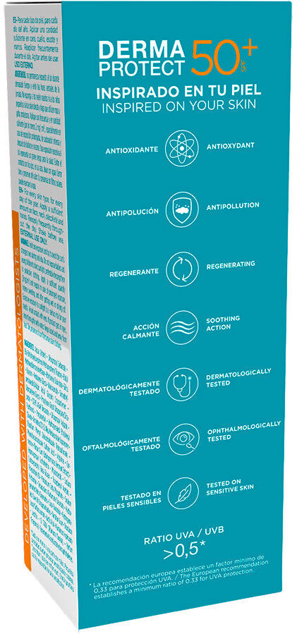 Rilastil Dermaprotect fotoprotector ultraligero SPF50+ 50 ml