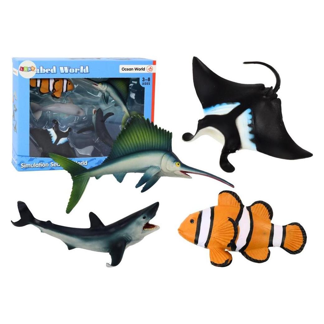 Lean Toys Meerestierfiguren 5-tlg (49675495)