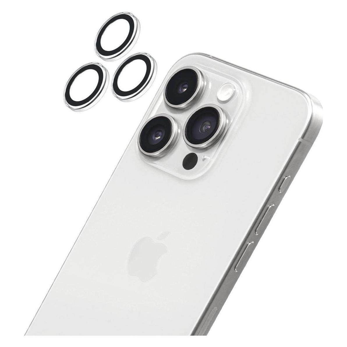 Laut Prime GLS Camera Ring Protector iPhone 16 Pro / 16 Pro Max Clear (1 Stk., Apple iPhone 16 Pro, Apple iPhone 16 Pro Max) (L_IP24B_PGL_C)