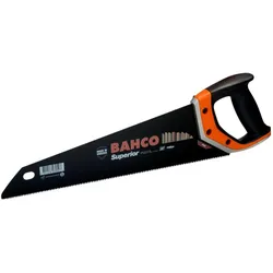 Bahco, Handsäge, ERGO Superior Handsäge für feine bis mittelgrobe Materialien aus Holz 11/12 ZpZ 16"