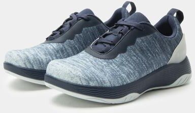 Women's IN8 Natural Toe Shape Supportive Athletic Shoes by Alegria in Blue (Size 9 M)