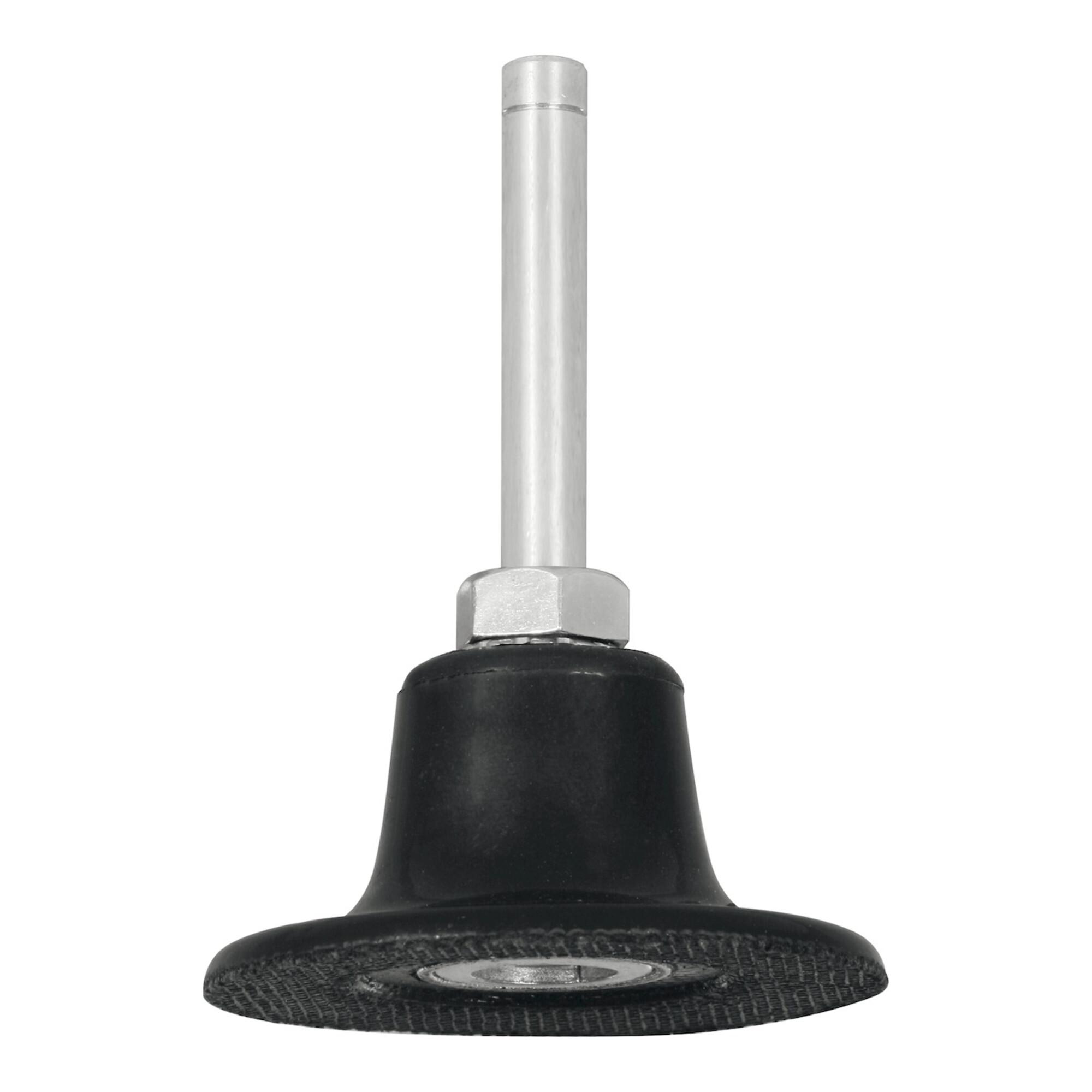 HOLEX Gummi-Schleifteller Schaftdurchmesser 6 mm mittelhart 75 mm (554093 75)
