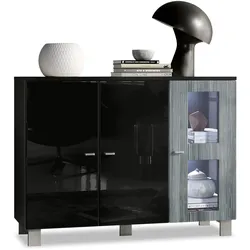 SIDEBOARD Denjo Tür in Avola-Anthrazit