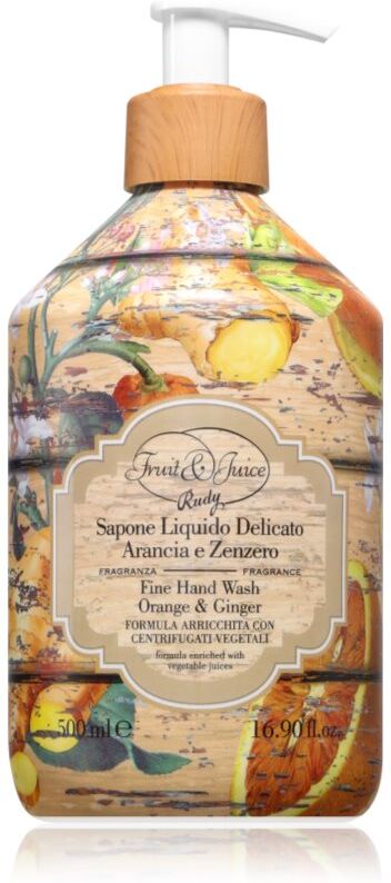 Rudy - Le Maioliche Arancia e Zenzero liquid hand soap 500 ml