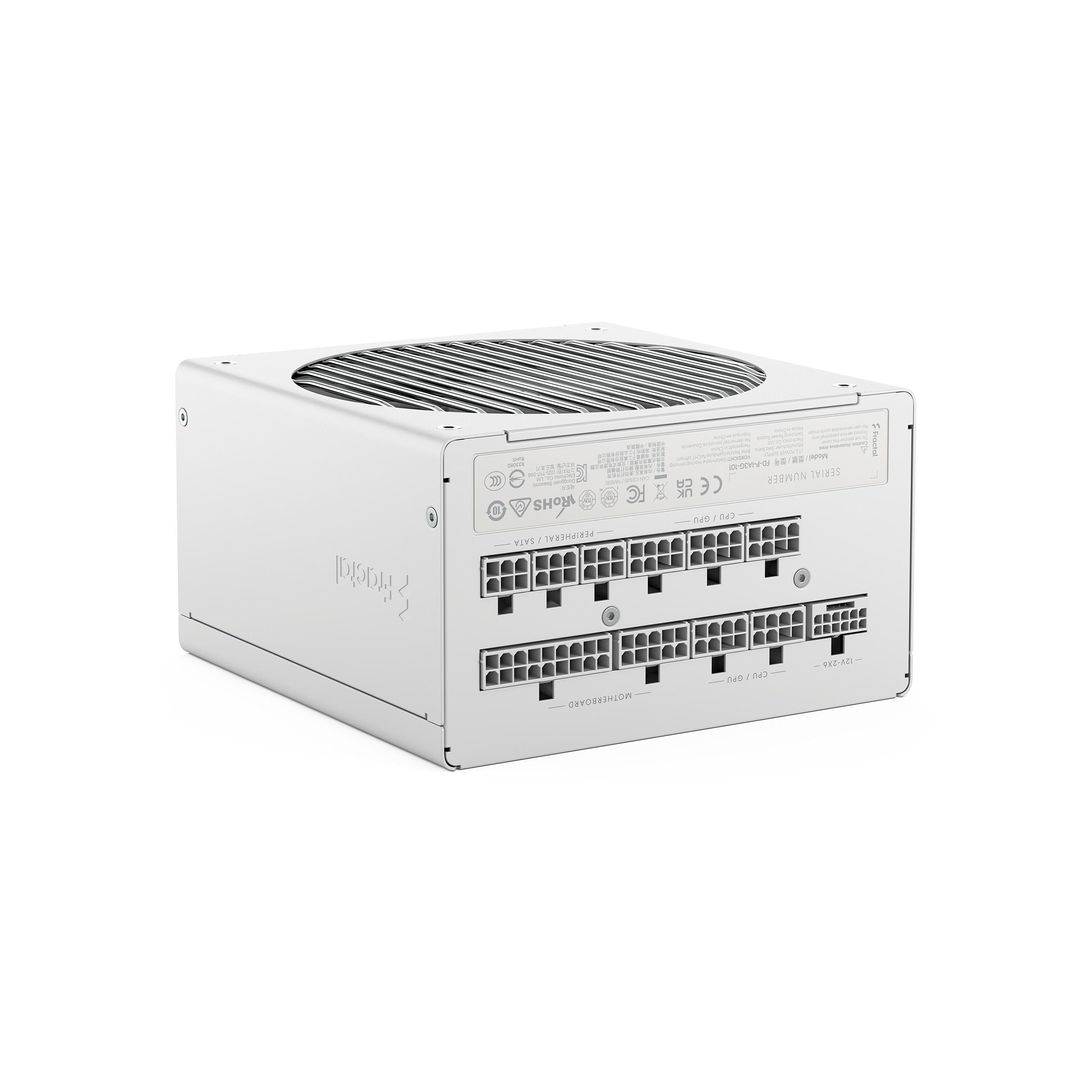 Fractal Design Ion3 Gold 1000 Watt Netzteil ATX 3.1 White Edition FD-P-IA3G-101-EU-WT