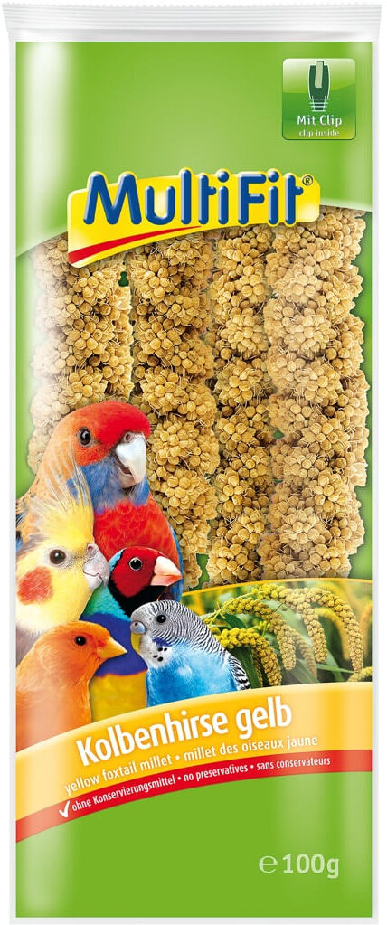 MultiFit Snack Uccelli Miglio Giallo 100G