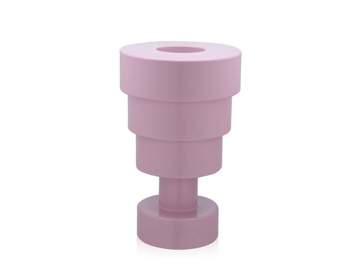KARTELL vase CALICE (Rose - Technopolymère thermoplastique coloré dans la masse)